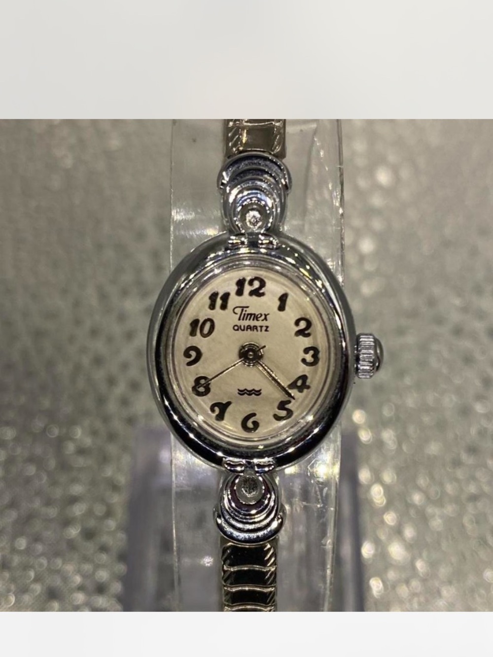 *** Timex  ^^^ Women’s Silver-Tone Quartz Dress Watch ***